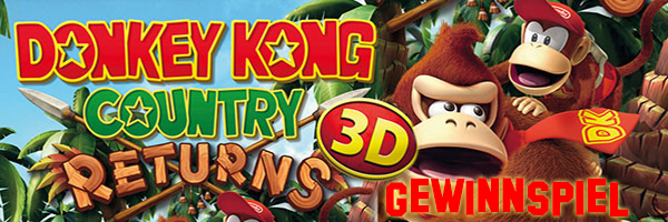 Donkey Kong Gewinnspiel Header